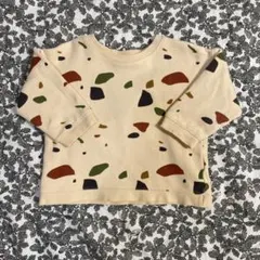 organic zoo terrazzo スウェット 2-3y トレーナー