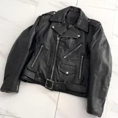 m206 訳あり Steer Brand ライダースジャケット USA古着 - メルカリ