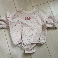 GAP フラワープリントロンパース 3-6ヶ月