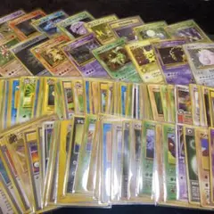 【旧裏ポケモンカード】状態難歴戦109枚まとめ売りナツメのゲンガー他闇からの挑戦