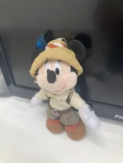 東京ディズニーリゾート ミニー ぬいぐるみバッジ 探検家