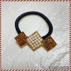 ハンドメイド　ヘアゴム