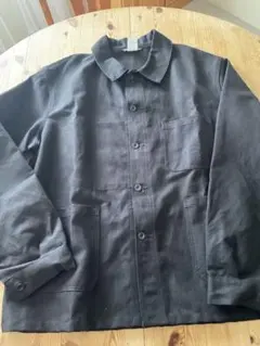 CONFIANCE®TEXTILE ブラックモールスキンジャケット - メルカリ