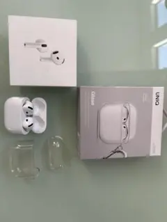 AirPods4ノイズキャンセリング搭載　カバー付き