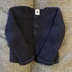 プチバトー　カーディガン　18m