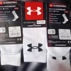 1800+税UNDER ARMOUR バスケットボールソックス 27-29cmのサムネイル