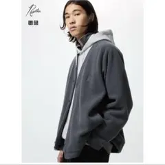 新品　ユニクロ　Needles ニードルズ フリースオーバーサイズカーディガン