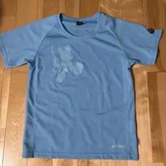 YONEX ミッキーマウス Tシャツ 水色　ウィメンズL