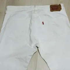 Levi’s 501 ホワイトデニム W36 L32 白 ハイチ製 4384