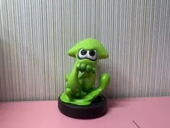 【美品】 amibo スプラトゥーン 緑 グリーン イカ フィギュア