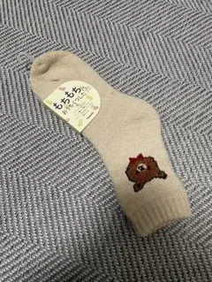 もちもち　ソックス　クマ柄　靴下