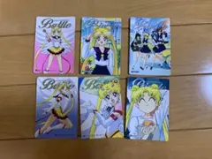 セーラームーン トレーディングカード 6枚セット　カードダス