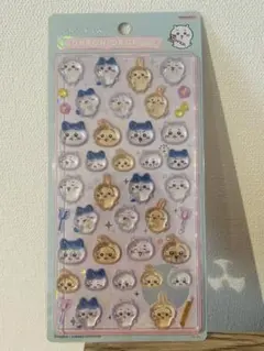 レア【正規品】ボンボンドロップシール　ちいかわ　ハチワレ　うさぎ　第一弾