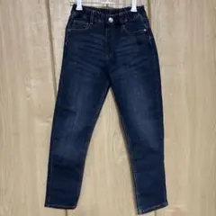 キッズ ウエストゴム デニムパンツ インディゴ　150