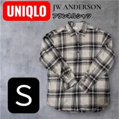 美品 UNIQLO JW ANDERSON フランネルシャツ Sサイズ