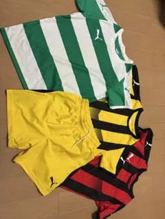 PUMA プーマ　3着　半袖シャツ150cm パンツ 140cm サッカー