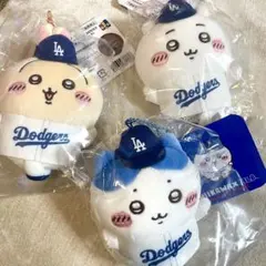 ちいかわ×MLB マスコット3点セット（ドジャース）