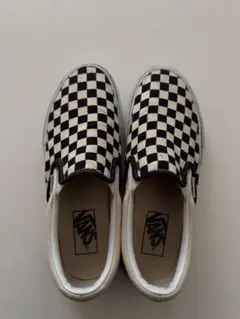 VANS チェッカーパターン スリッポン
