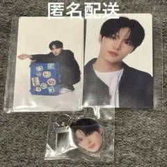 KO1KEYZ 安部結蘭　YURA 顔アクリルキーホルダー＆トレカ