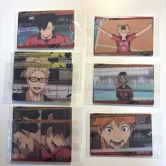 ハイキュー!! ウエハース６ 月島蛍　黒尾鉄朗　弧爪研磨　日向翔陽　澤村大地