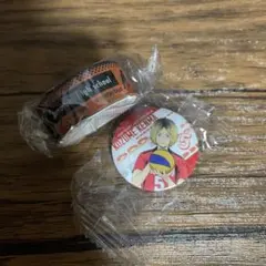 ハイキュー くら寿司 缶バッジ マスキングテープ