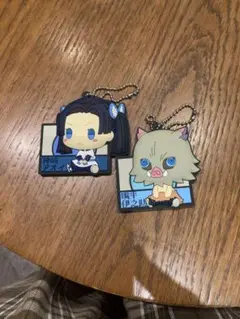 鬼滅の刃 ちょこのっこ キーホルダー 神崎あおい 嘴平伊之助 2点セット