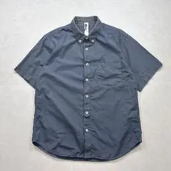 MHL. ボタンダウン半袖シャツ ダークグレー Mのサムネイル