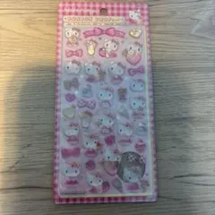 正規品 ハローキティ ピンク ボンボンドロップシール