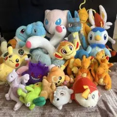 ぬいぐるみ　ポケモン　まとめ売り　ゲンガー　ミュウツー　ミュウ