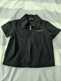 COMME CA ISM ブラック 半袖シャツ 100　新品未使用