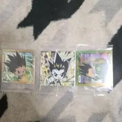 ハンターハンター　ウエハース　シール　ゴン　セット　メレオロンもいるよ