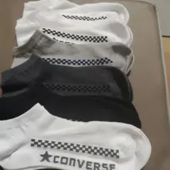 CONVERSE メンズ ソックス 6足組 24〜26cm