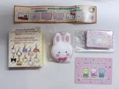 【3点セット】サンリオ　シークレットラバーミラーキーホルダー　チアリーチャム➕m