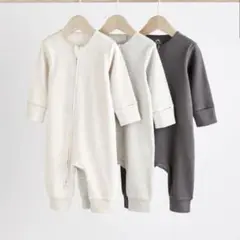 nextbaby ネクストベビー　カバーオール３枚セット　70