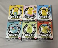 ポケモンキッズ　30周年　ピカチュウ　ヒノアラシ　チコリータ　ワニノコ