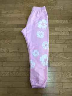 DENIM TEARS スウェットパンツ ピンク