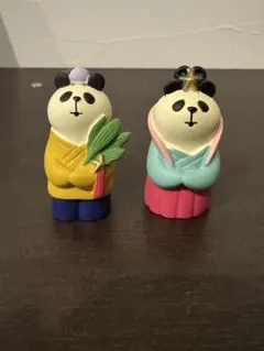 DECOLE concombre 雛祭り パンダ デコレ コンコンブル