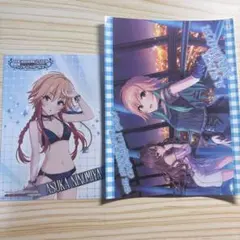 デレステ　アイドルマスターシンデレラガールズ　二宮飛鳥　ブロマイド　ステッカー