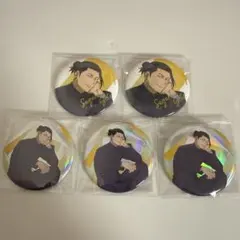 夏油傑　呪術廻戦　ロフト　プラザ　缶バッジ　オーロラ　箔押し