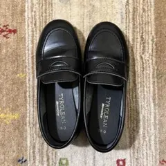 ムーンスター　チロリアン789　ローファー　フォーマルシューズ 18.0cm 黒