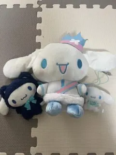 シナモロールぬいぐるみ　3体セット