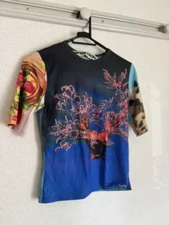 chopova lowena 花柄Tシャツ L - メルカリ