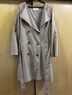 GLOBAL WORK ベージュ トレンチコートトレンチコート M