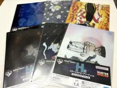 HUNTER x HUNTER 一番くじ　クリアファイル Ｈ賞6種セット