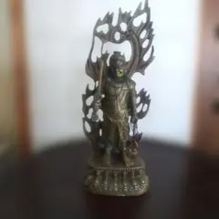 ☆不動明王☆ 仏像 ☆剣と羂索(けんさく) 仏具☆ 銅製☆骨董、アンティーク品 ☆不動明王☆ 仏像 ☆剣と羂索(けんさく) 仏具☆ 銅製☆骨董
