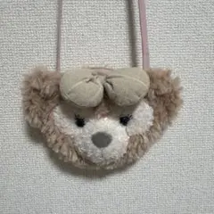 ShellieMay クマ型ポーチ ベージュ