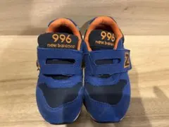 New Balance 996 スニーカー 14.5cm ネイビー/オレンジ