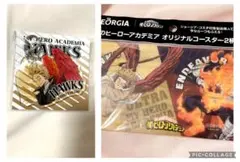 ヒロアカ ホークス アクリルキーホルダー+コースター