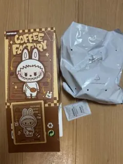 POP MART コーヒーファクトリー　ぬいぐるみペンダント LABUBU