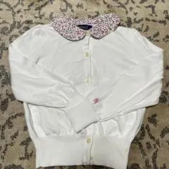 Polo Ralph Lauren 花柄襟 カーディガン 4T 110cm